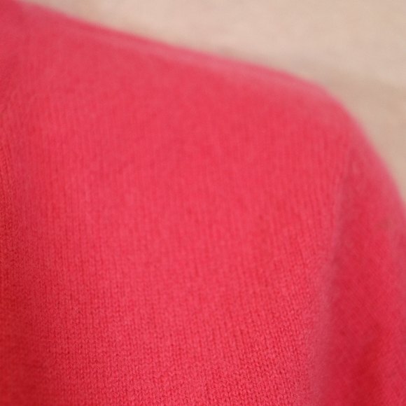 Pursuits LTD Pink 100% Cashmere Sweater Super Soft Medium Classic Fit - Picture 6 of 11